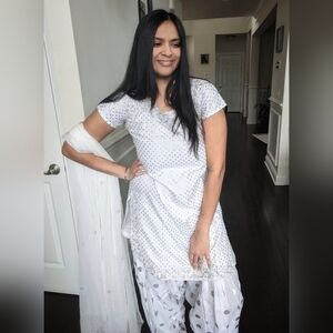 Beautiful White Suit